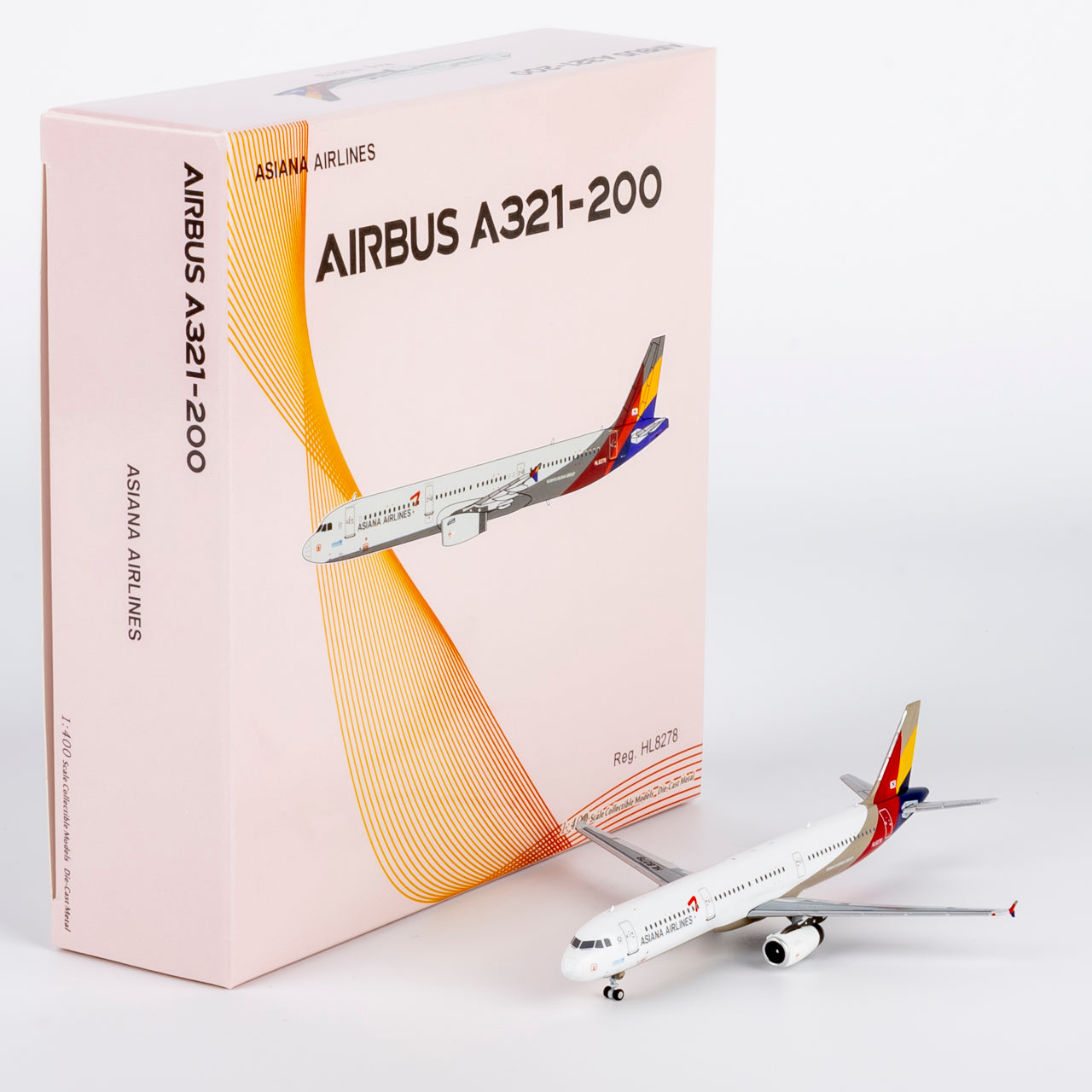 1/400 Asiana Airlines Airbus A321-200 HL8278 NG13124 - cover